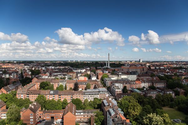 Kiel, Ansicht: Jakobikirche/Kraftwerkturm